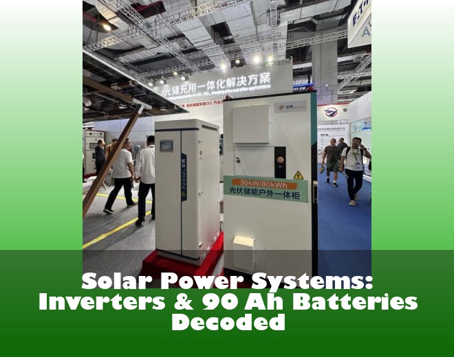 Solar Power Systems: Inverters & 90 Ah Batteries Decoded